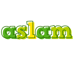 aslam juice logo