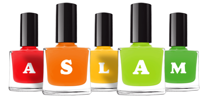 aslam saloon logo