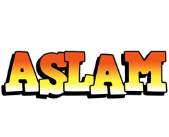 aslam sunset logo