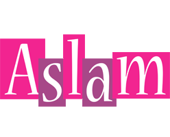 aslam whine logo