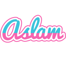 aslam woman logo