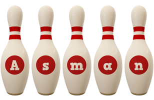 asman bowling-pin logo