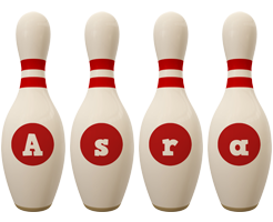 asra bowling-pin logo