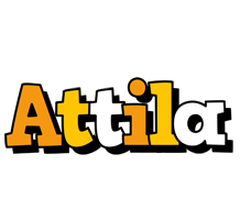 attila cartoon logo