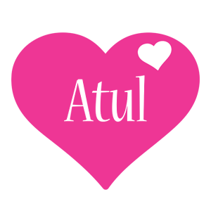 atul love-heart logo