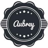 aubrey badge logo