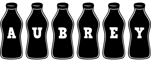 aubrey bottle logo