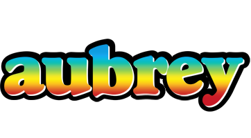 aubrey color logo