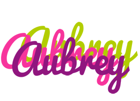 aubrey flowers logo