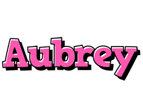 aubrey girlish logo