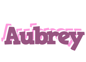 aubrey relaxing logo