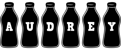 audrey bottle logo