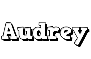 audrey snowing logo