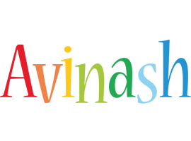 avinash birthday logo