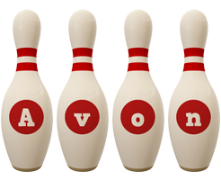 avon bowling-pin logo