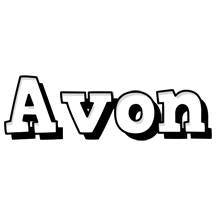 avon snowing logo