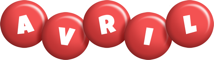 avril candy-red logo