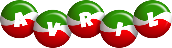 avril italy logo