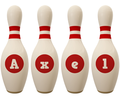 axel bowling-pin logo