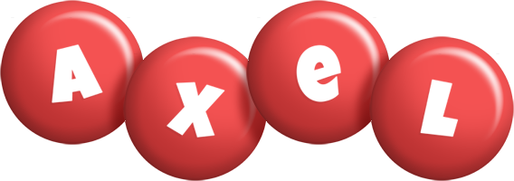 axel candy-red logo