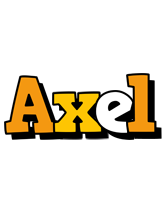 axel cartoon logo