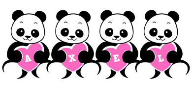 axel love-panda logo