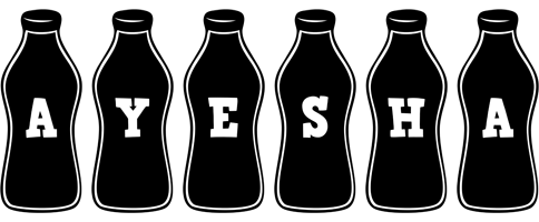 ayesha bottle logo