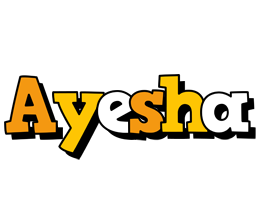 ayesha cartoon logo