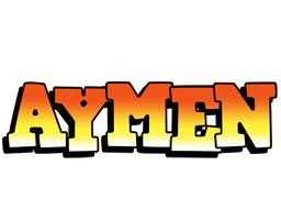 aymen sunset logo