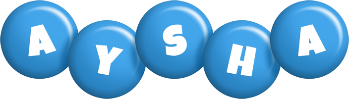 aysha candy-blue logo