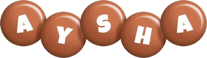 aysha candy-brown logo