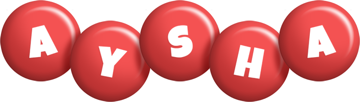 aysha candy-red logo