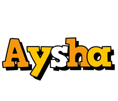 aysha cartoon logo