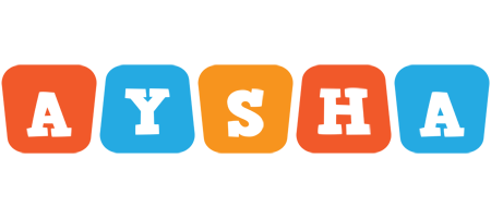 aysha comics logo