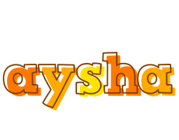 aysha desert logo