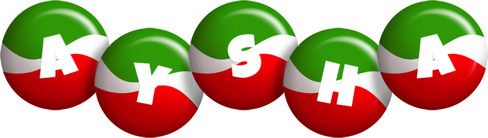 aysha italy logo