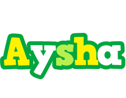 aysha soccer logo