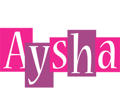aysha whine logo
