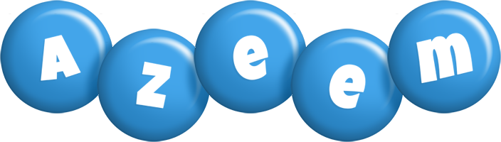 azeem candy-blue logo