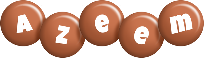 azeem candy-brown logo