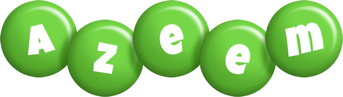 azeem candy-green logo