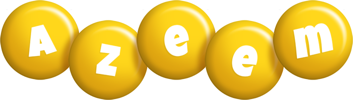 azeem candy-yellow logo