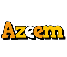 azeem cartoon logo