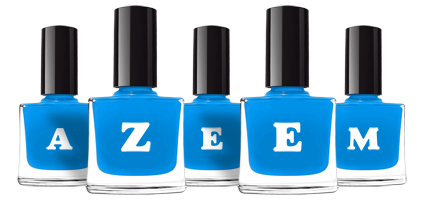 azeem glossy logo