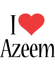 azeem i-love logo
