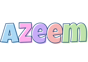 azeem pastel logo