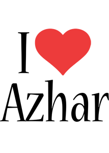 azhar i-love logo