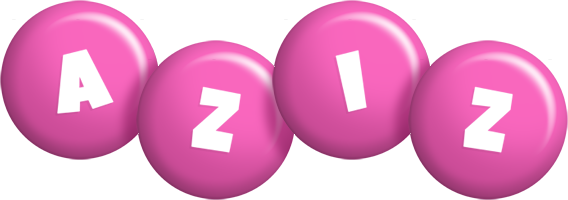 aziz candy-pink logo