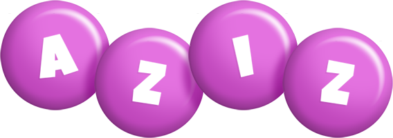 aziz candy-purple logo