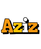 aziz cartoon logo